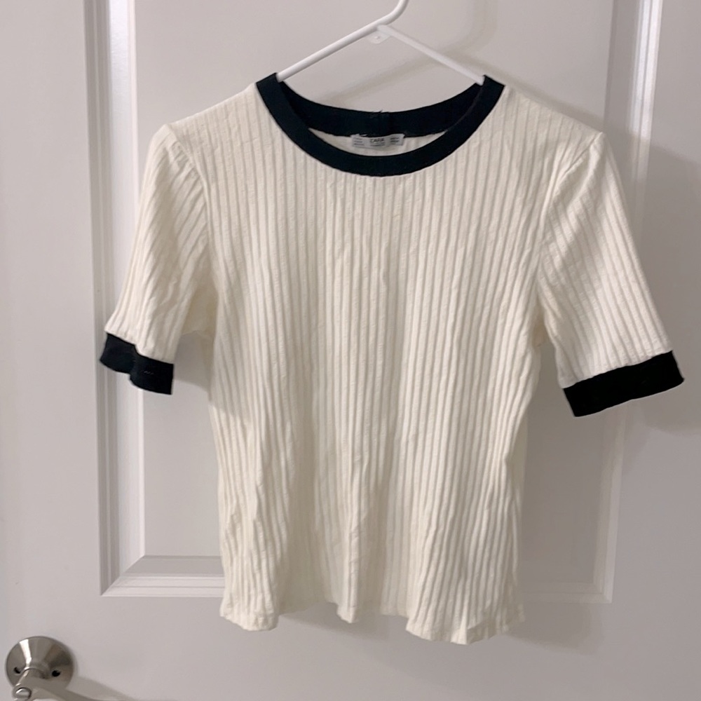 Zara, size M, crop tee